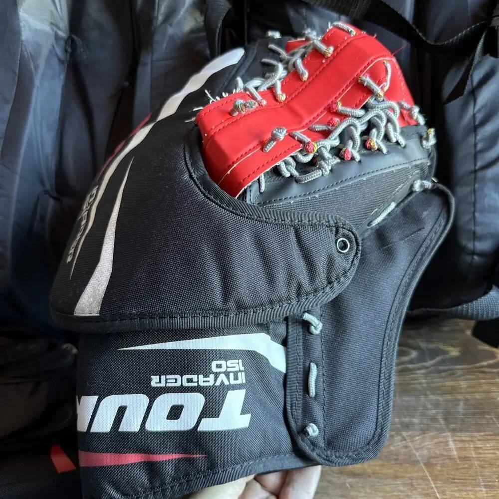 Tour Invader 150 Street Hockey Gloves And Pads For Youth